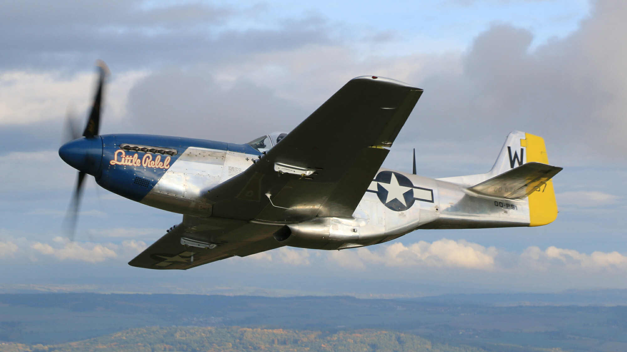 P-51 Mustang v letu